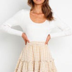 Petal and Pup Hawie Bodysuit in White